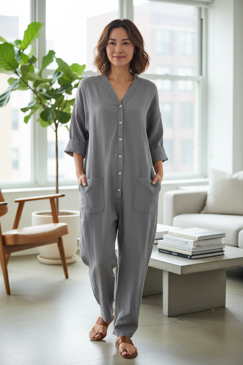 Linen Boilersuit