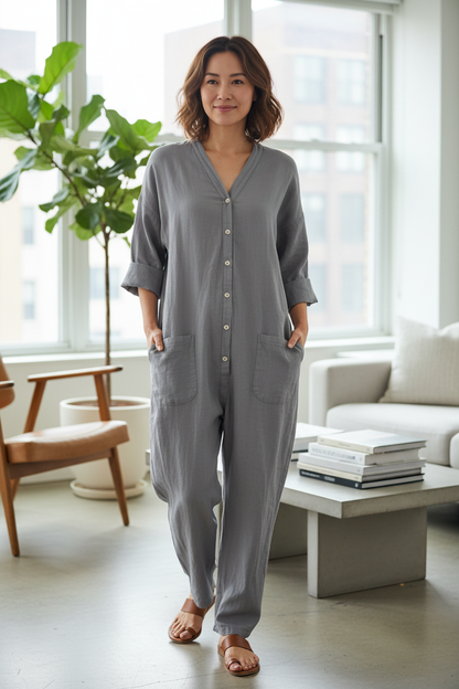 Linen Boilersuit