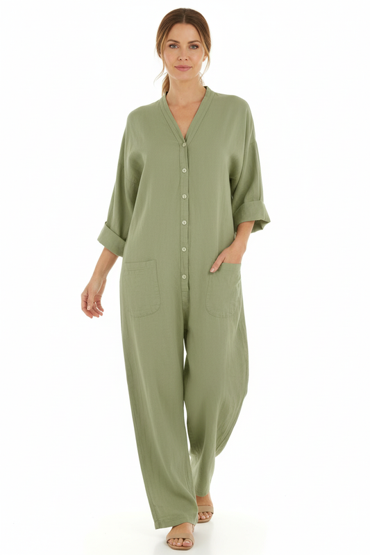 Linen Boilersuit