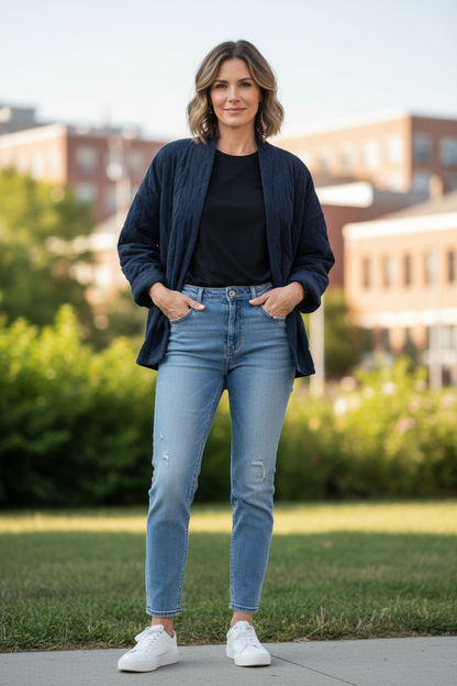 Corduroy Padded Jacket