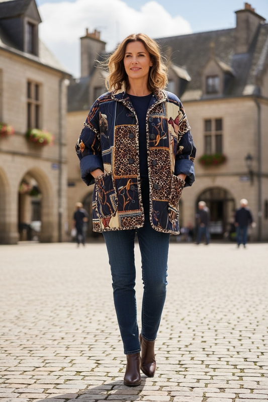 Printed Padded Jacket