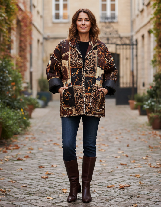 Printed Padded Jacket