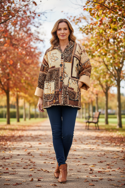 Printed Padded Jacket