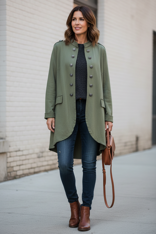 Military Jersey Jacket