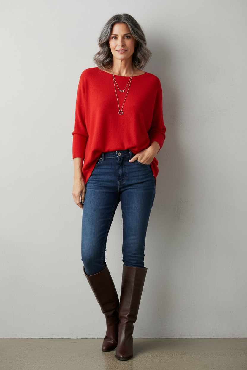 Light Weight Soft Knit Jumper