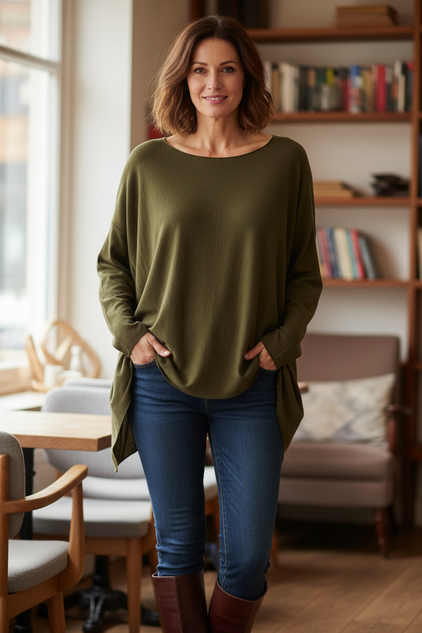 Light Weight Soft Knit Jumper