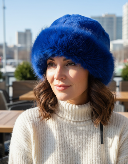 Faux Fur Bucket Hat