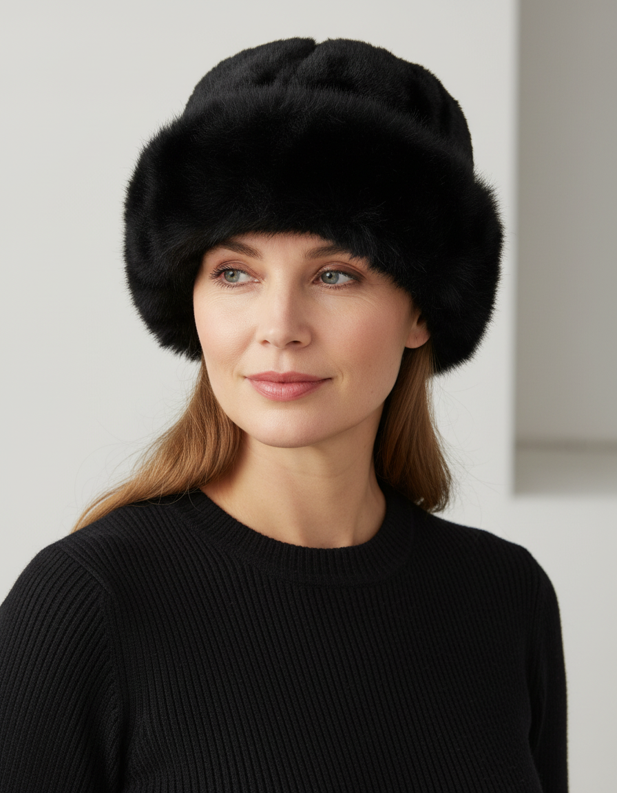 Faux Fur Bucket Hat