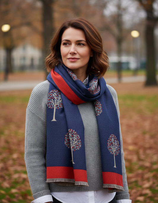 New Tree Of Life Cashmere Scarf