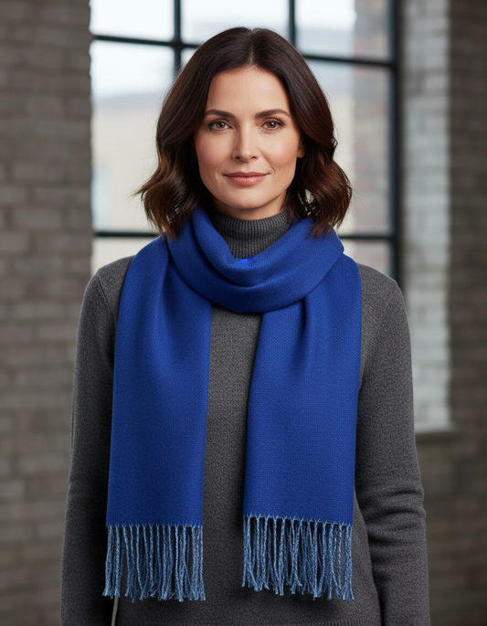 Two Tone Cashmere Scarf