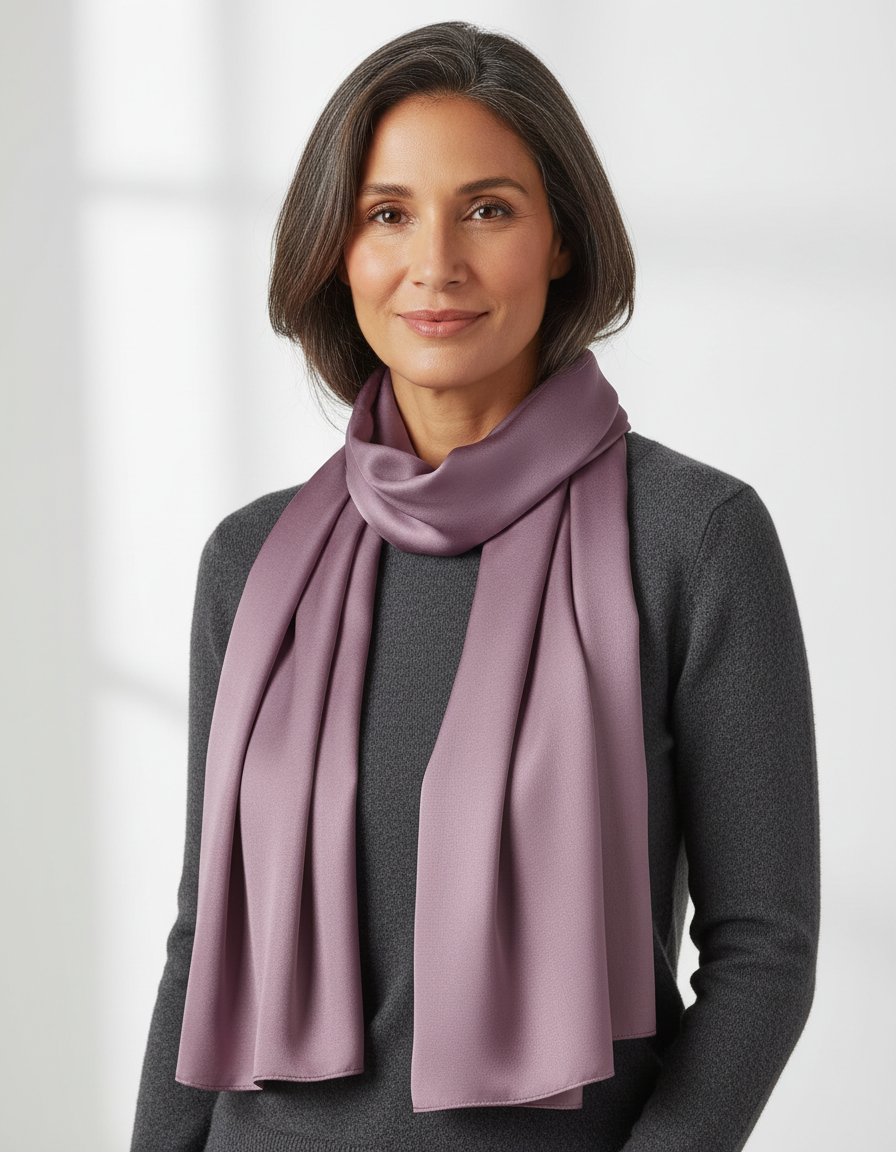 Silky Satin Scarf