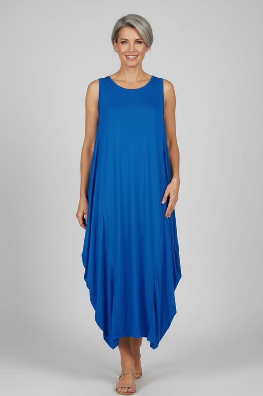 Plain Sleeveless Midi