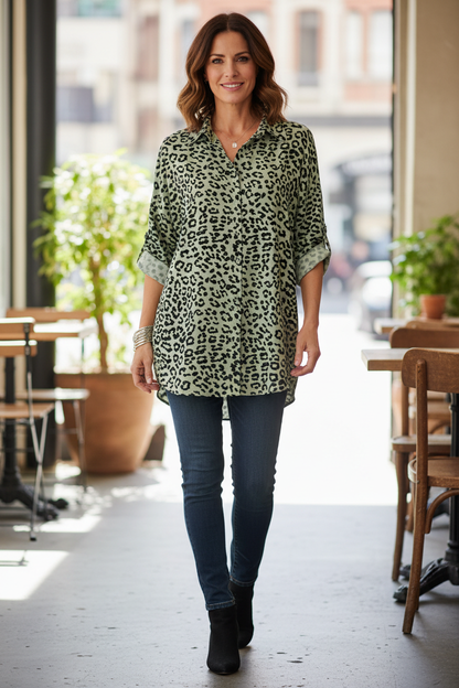 Leopard Print Shirt