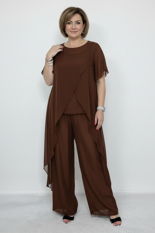 Crossover Silk Top