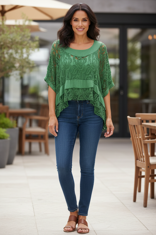 Lace Poncho