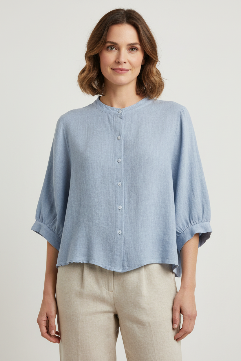 Teabag Linen Shirt