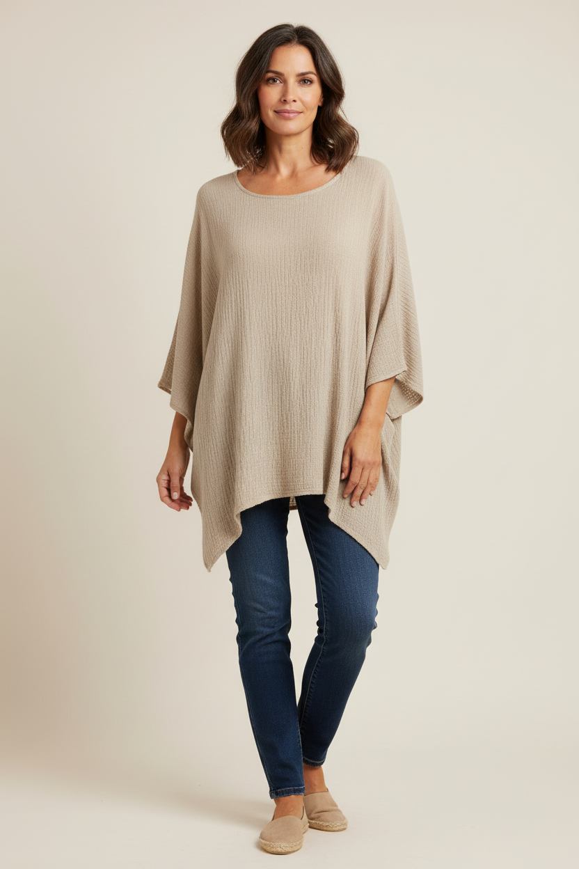 Waffle Cotton Top