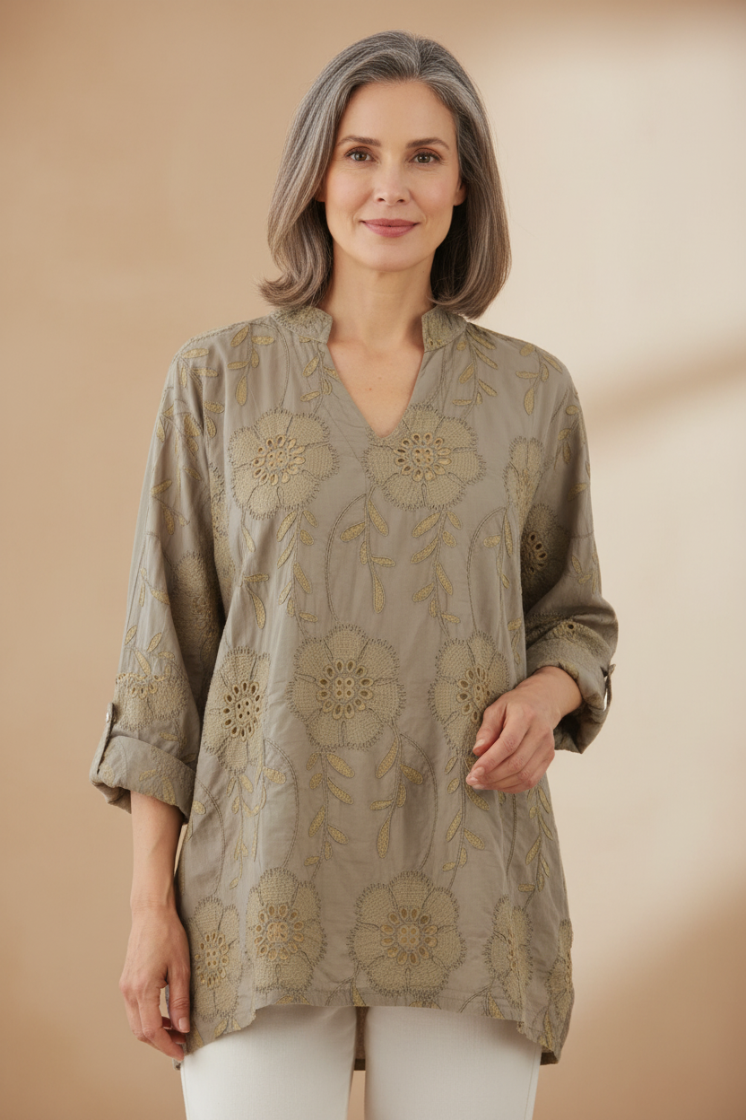 Broderie Anglaise Top