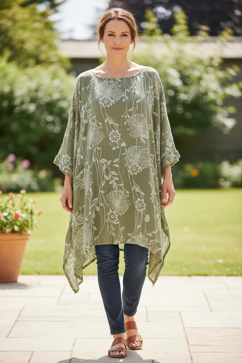 2 Pocket Dandelion Kaftan