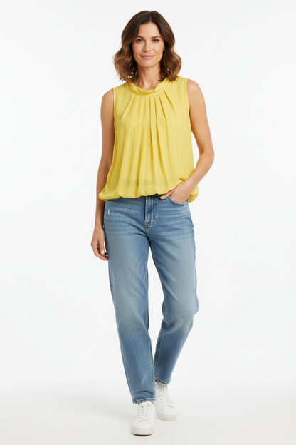 Puffball Silk Vest