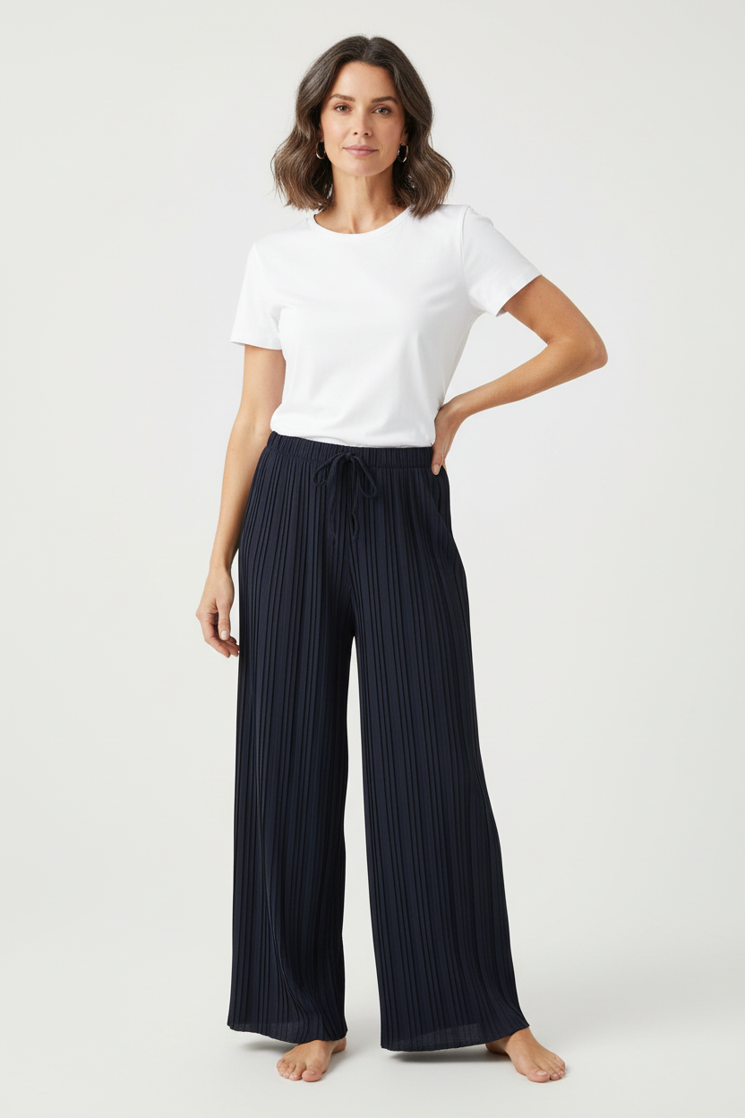 Pleated Trouser