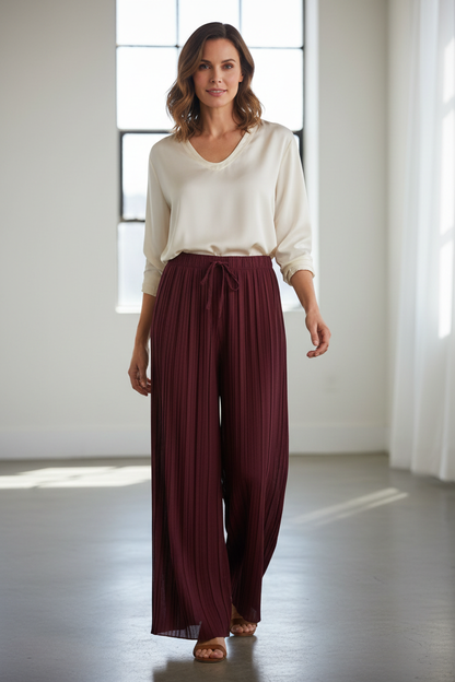 Pleated Trouser