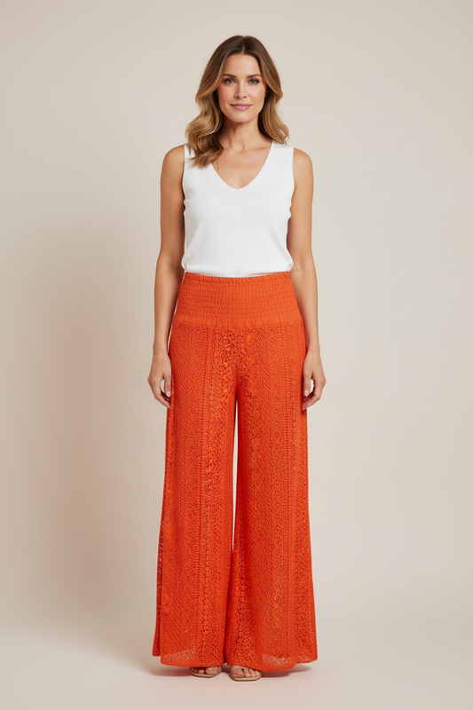 Crochet Lace Trouser