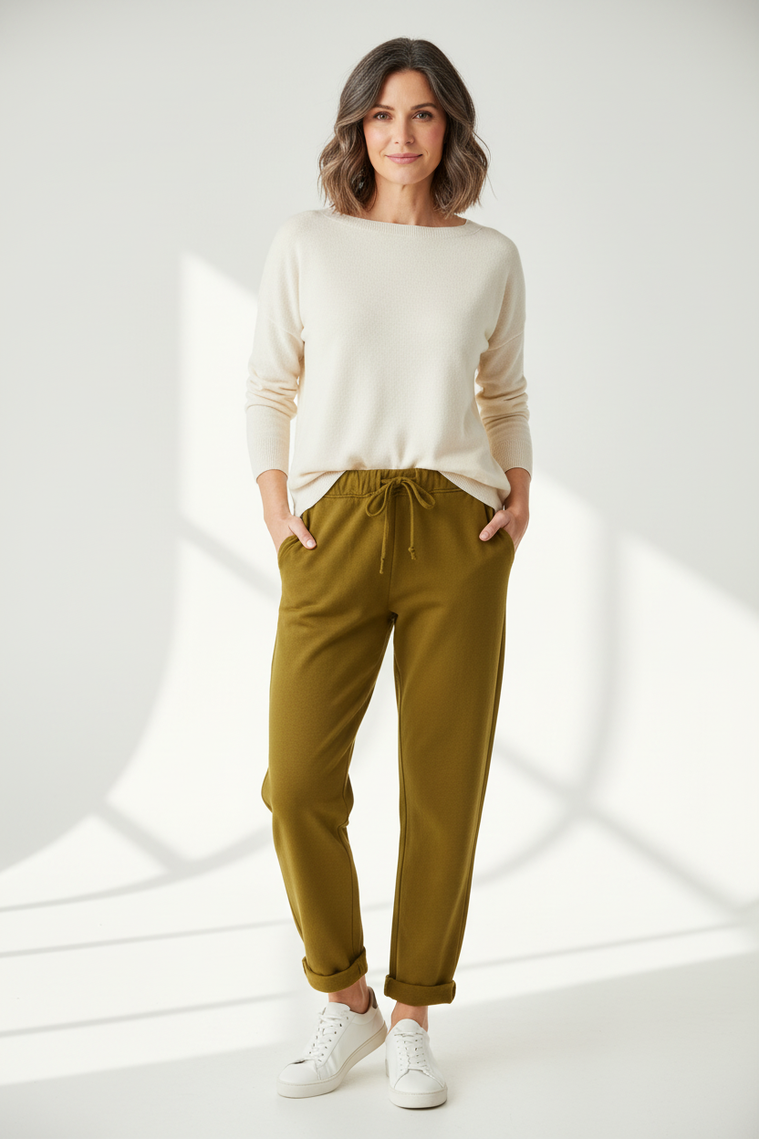 Raw Edge Pocket Joggers