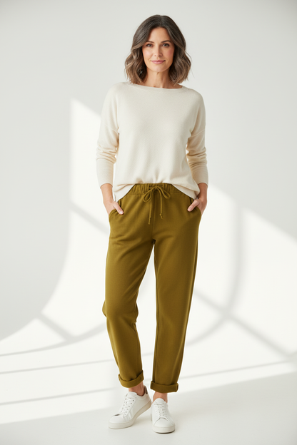 Raw Edge Pocket Joggers