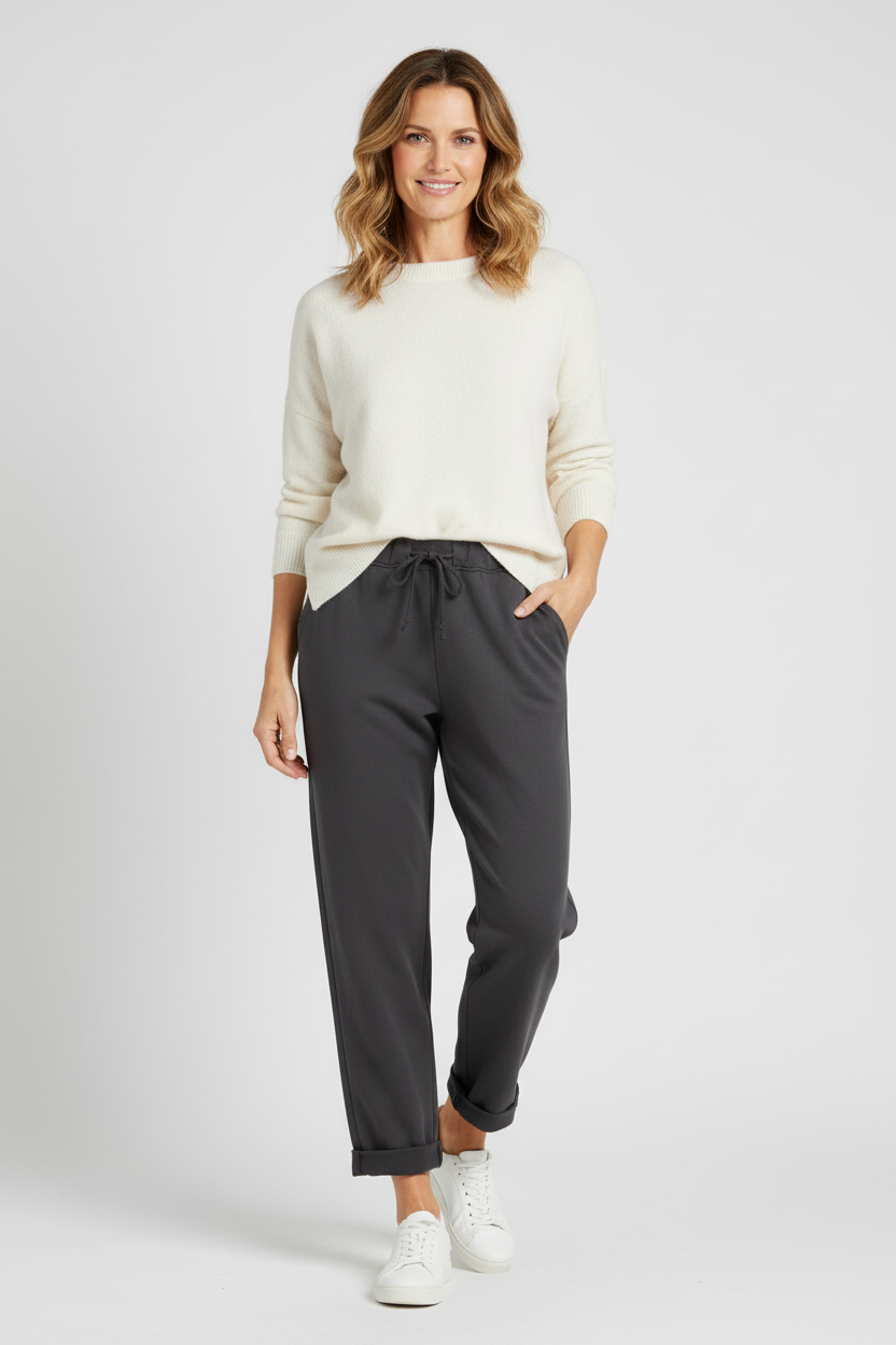 Raw Edge Pocket Joggers