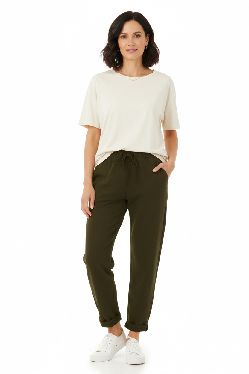 Raw Edge Pocket Joggers