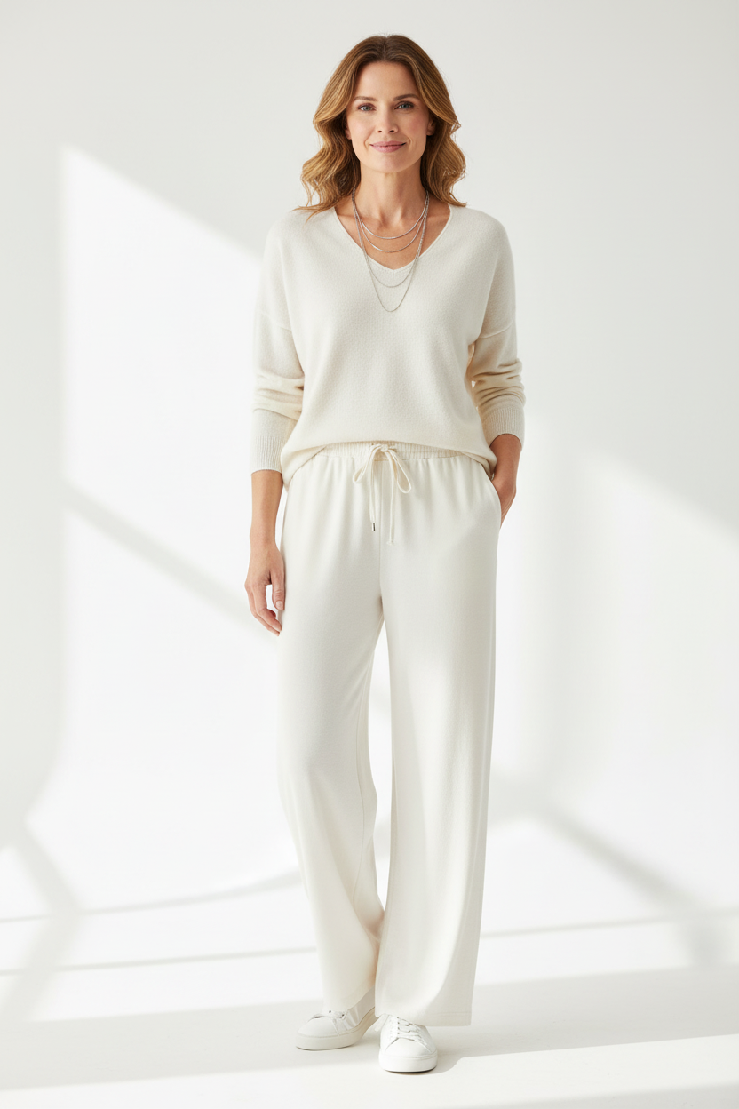 Wide Leg Palazzo Trouser