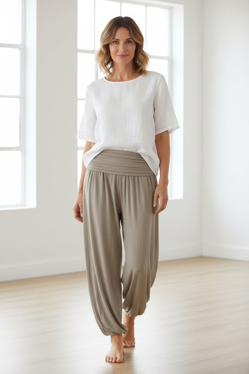 Plain Harem Trouser