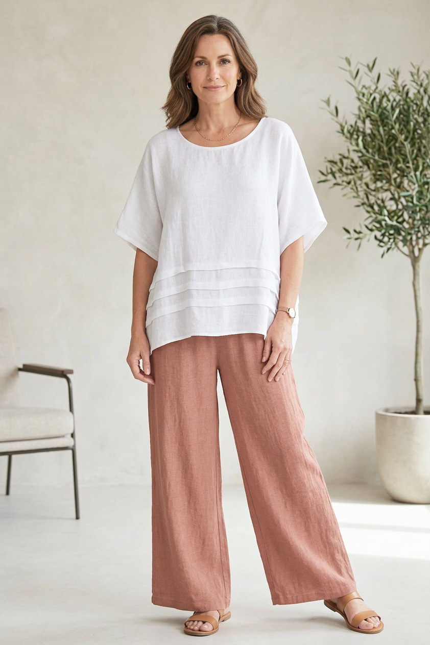Teabag Linen Trouser
