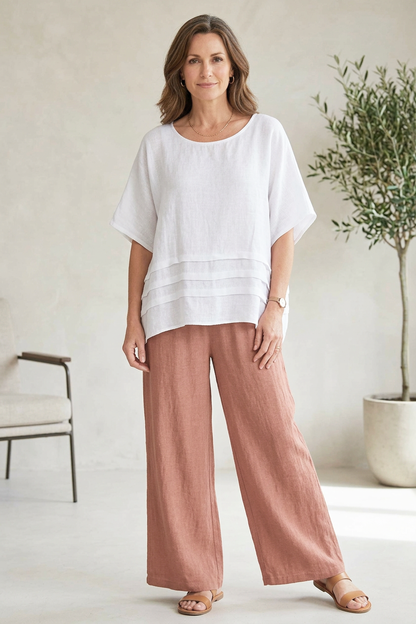 Teabag Linen Trouser