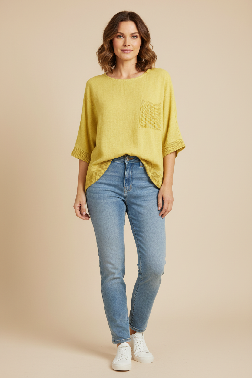 Mesh Pocket Teabag Top