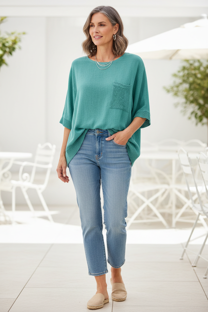 Mesh Pocket Teabag Top