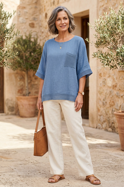 Mesh Pocket Teabag Top