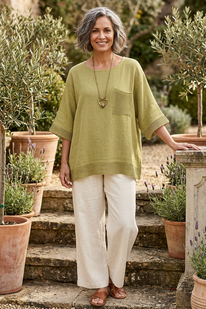 Mesh Pocket Teabag Top