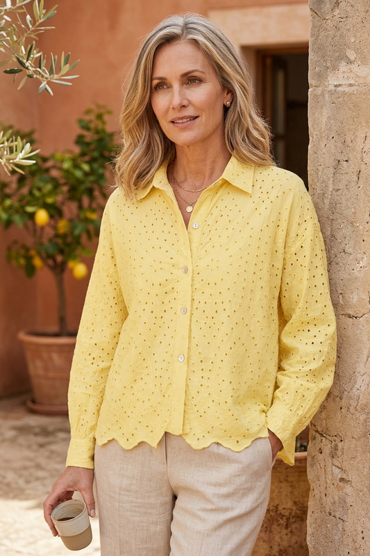 Broderie Anglaise Shirt