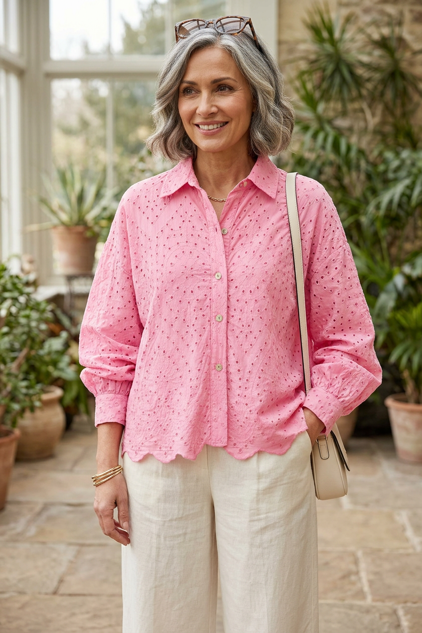 Broderie Anglaise Shirt