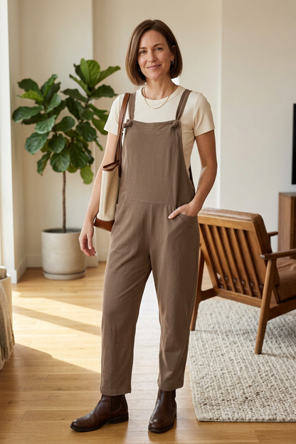 Plain Jersey Dungarees