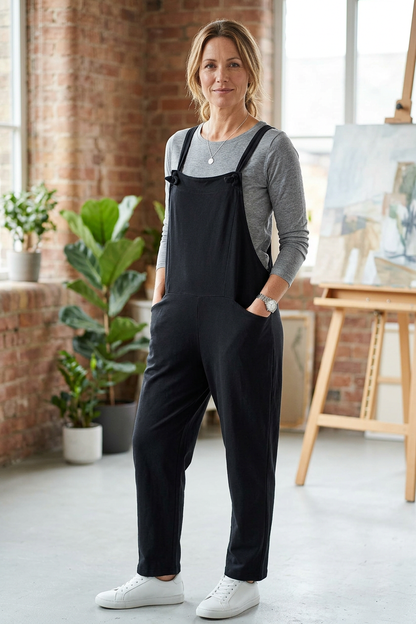Plain Jersey Dungarees