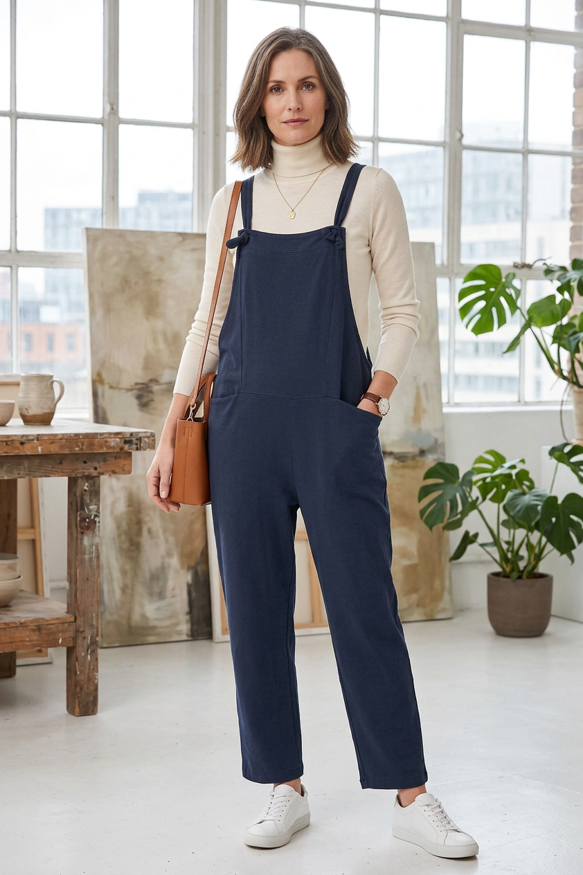 Plain Jersey Dungarees