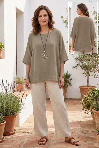 Cotton Necklace Top