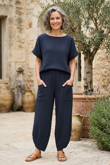 Cheesecloth Cotton Co-Ord Set