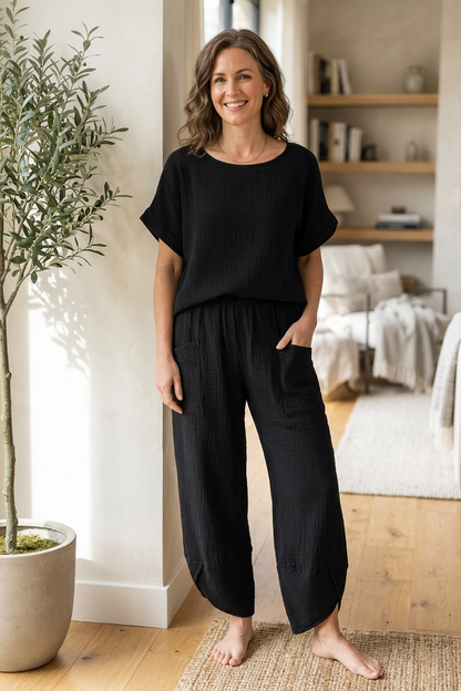 Cheesecloth Cotton Co-Ord Set