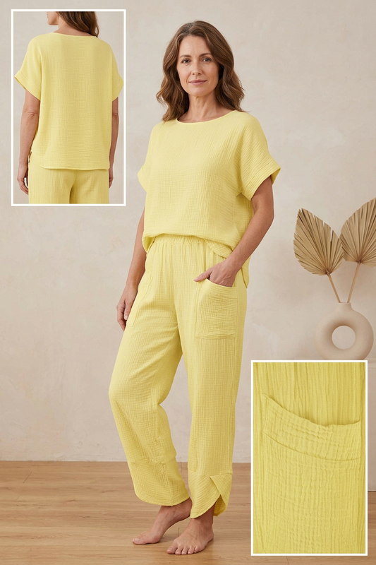 Cheesecloth Cotton Co-Ord Set