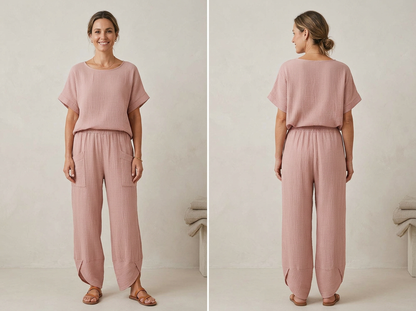 Cheesecloth Cotton Co-Ord Set