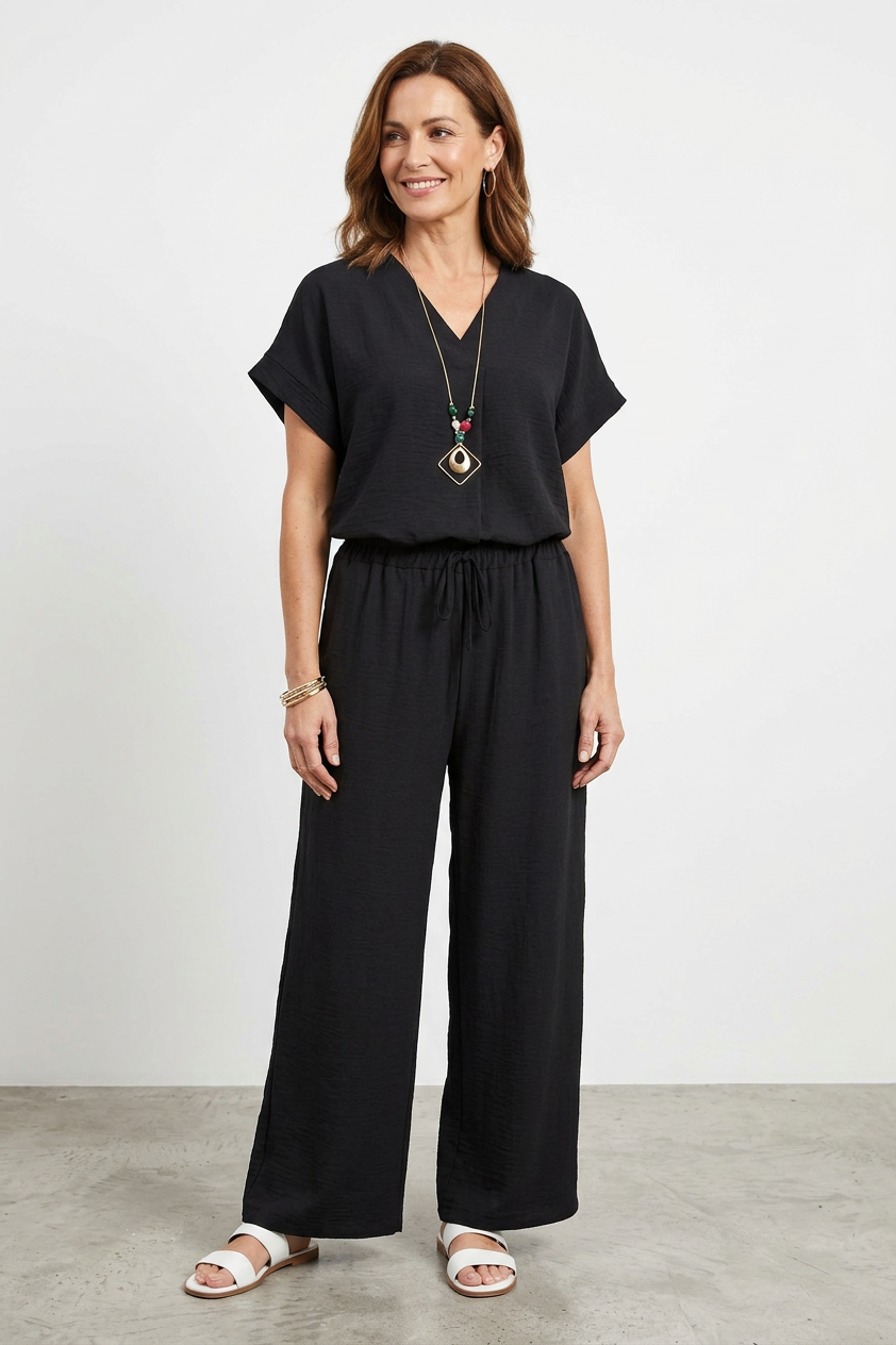 V Neck Necklace Top
